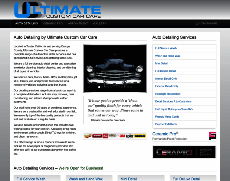 Ultimatecustomcarcare.com thumbnail