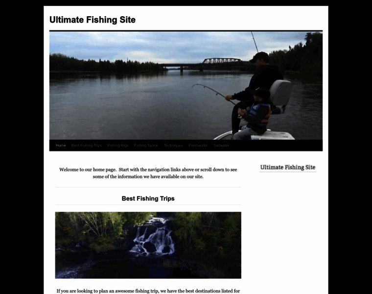 Ultimatefishingsite.net thumbnail