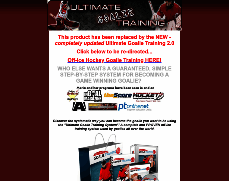 Ultimategoalietraining.com thumbnail