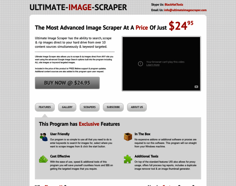 Ultimateimagescraper.com thumbnail