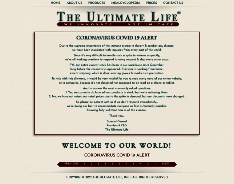 Ultimatelife.com thumbnail