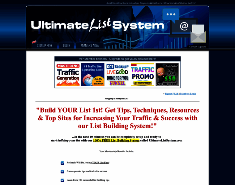 Ultimatelistsystem.com thumbnail