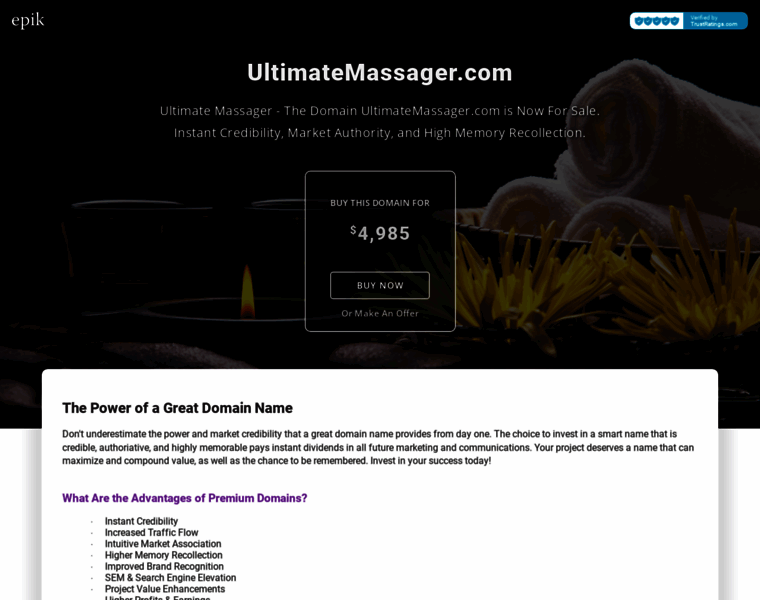 Ultimatemassager.com thumbnail