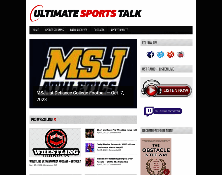 Ultimatesportstalk.com thumbnail