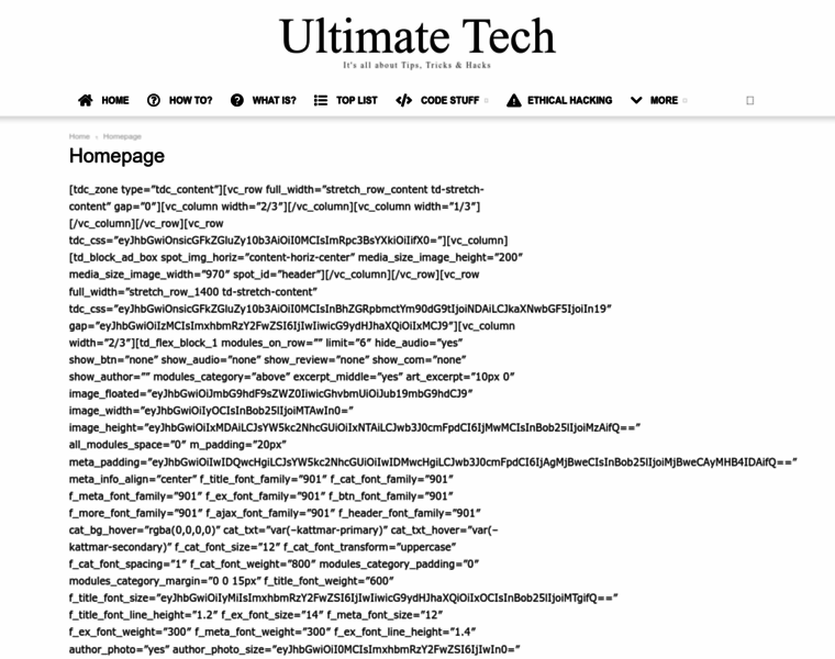 Ultimatetech.org thumbnail
