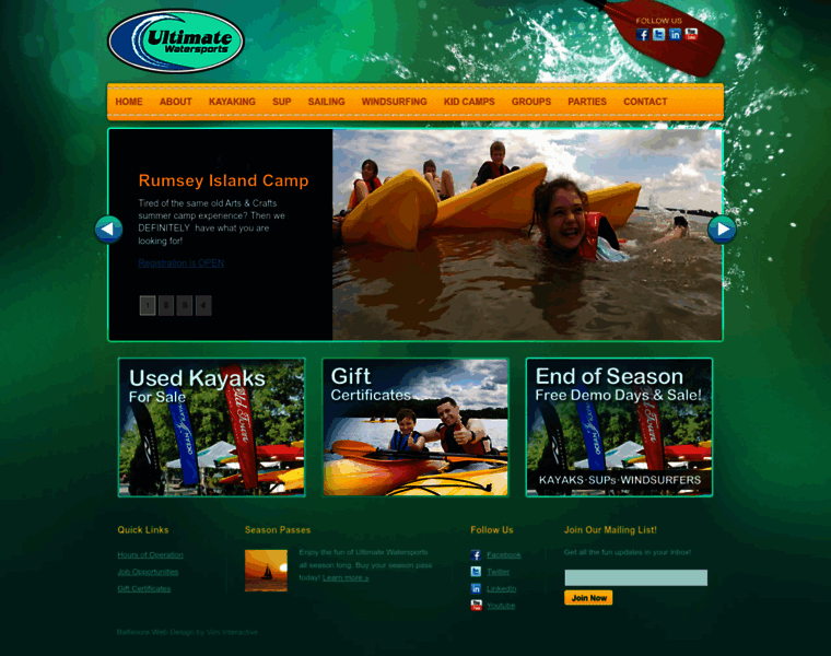 Ultimatewatersports.com thumbnail