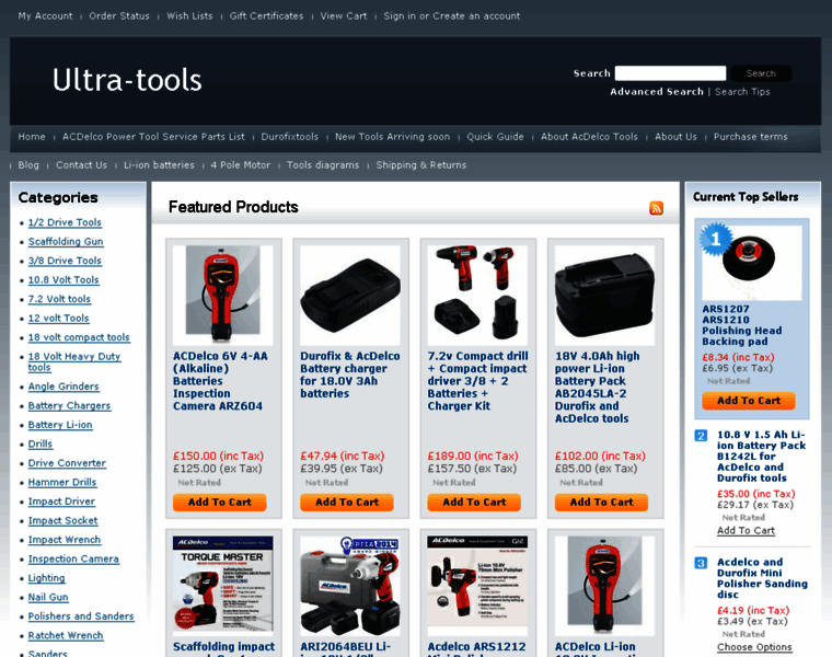 Ultra-tools.co.uk thumbnail