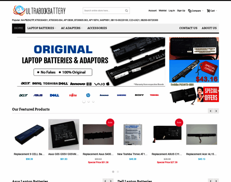 Ultrabookbattery.ca thumbnail
