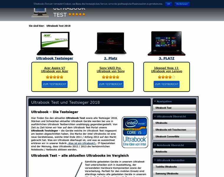 Ultrabooks-test.net thumbnail