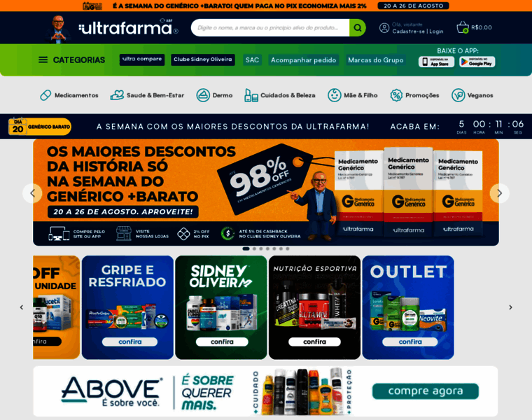 Ultrafarma.com.br thumbnail Ultrafarma.com.br thumbnail