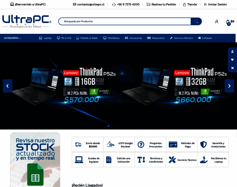 Ultrapc.cl thumbnail