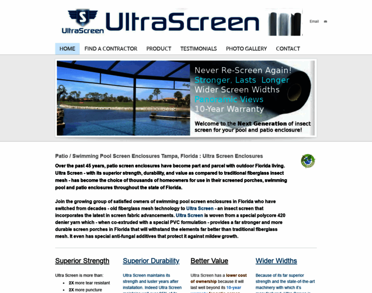 Ultrascreen.us thumbnail