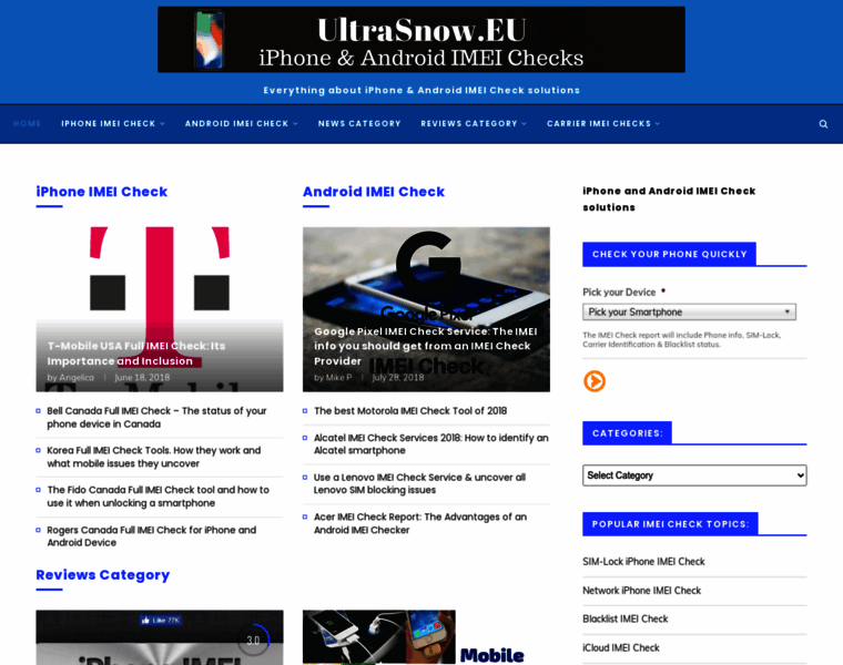 Ultrasnow.eu thumbnail