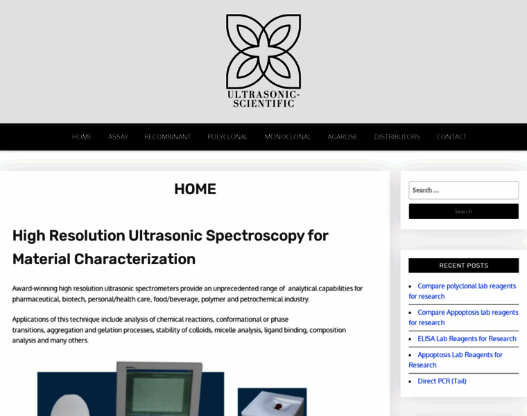 Ultrasonic-scientific.com thumbnail