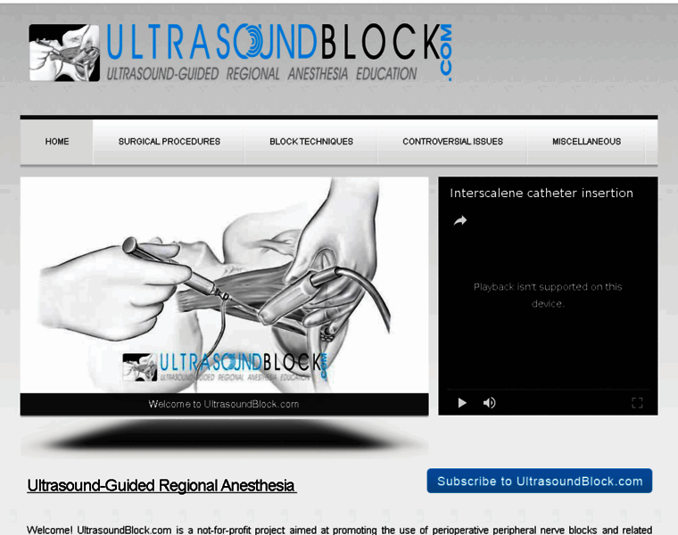 Ultrasoundblock.com thumbnail