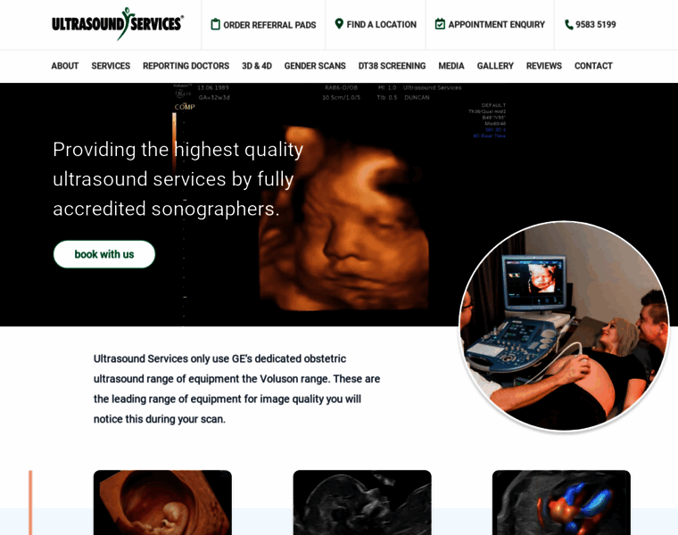 Ultrasoundservices.com.au thumbnail