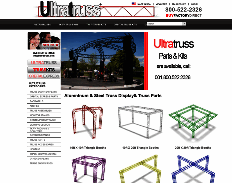 Ultratruss.com thumbnail