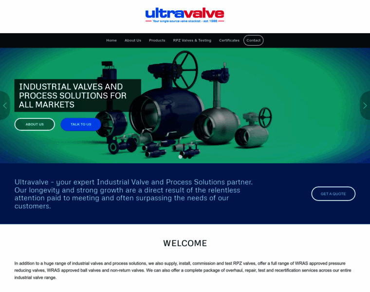 Ultravalve.co.uk thumbnail
