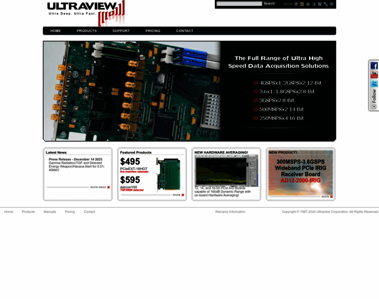 Ultraviewcorp.com thumbnail
