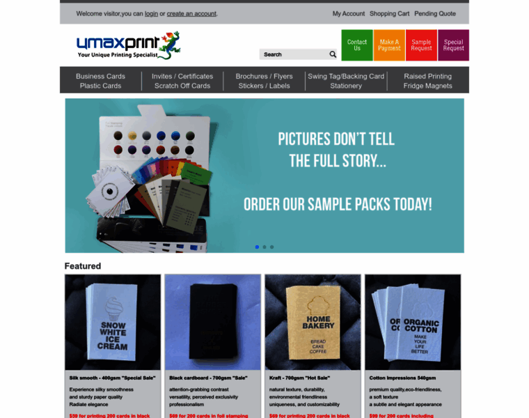Umaxprint.com.au thumbnail