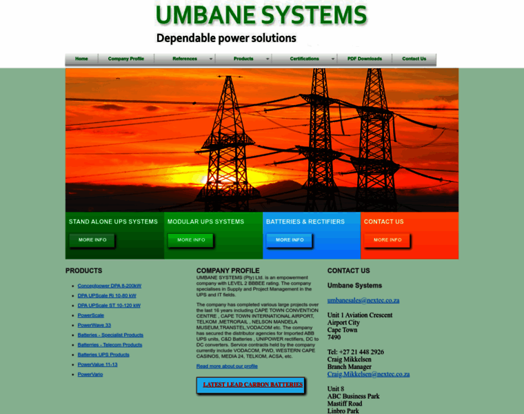 Umbanesystems.co.za thumbnail