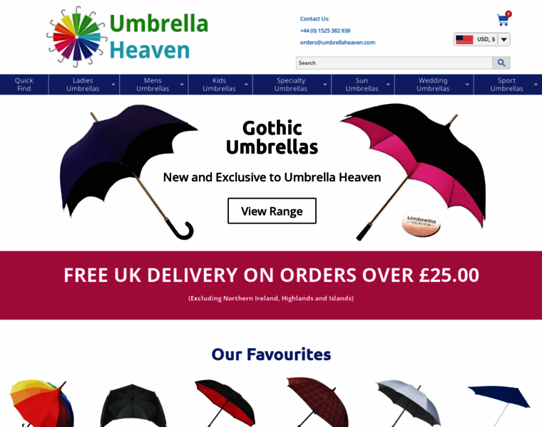 Umbrellaheaven.com thumbnail