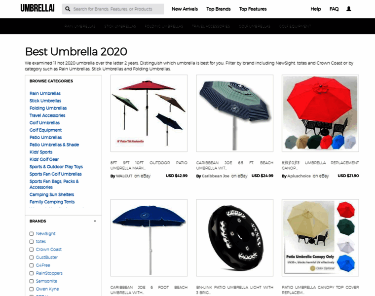 Umbrellai.com thumbnail