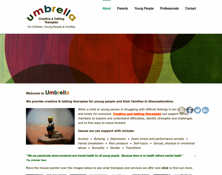 Umbrellatherapies.co.uk thumbnail