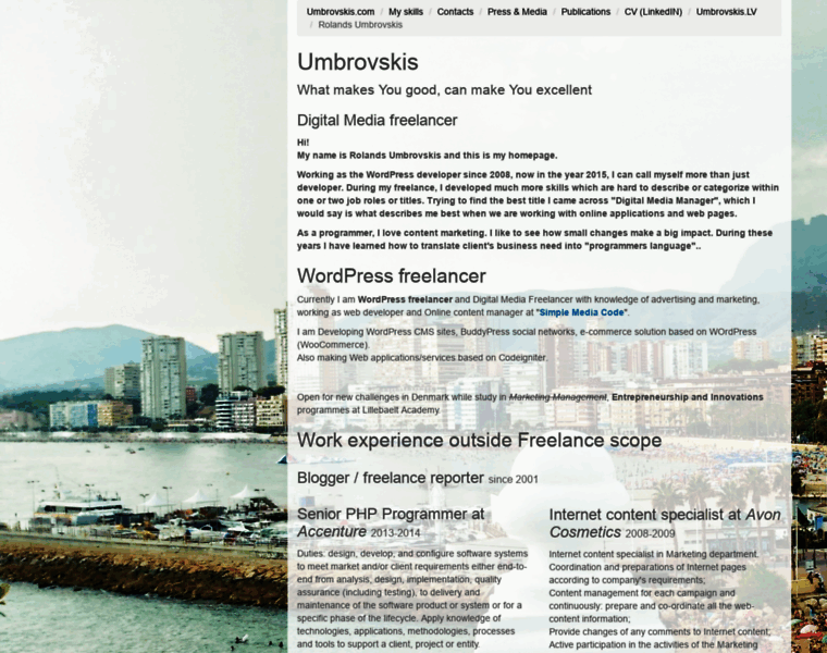 Umbrovskis.com thumbnail