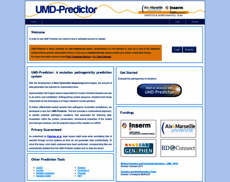 Umd-predictor.eu thumbnail