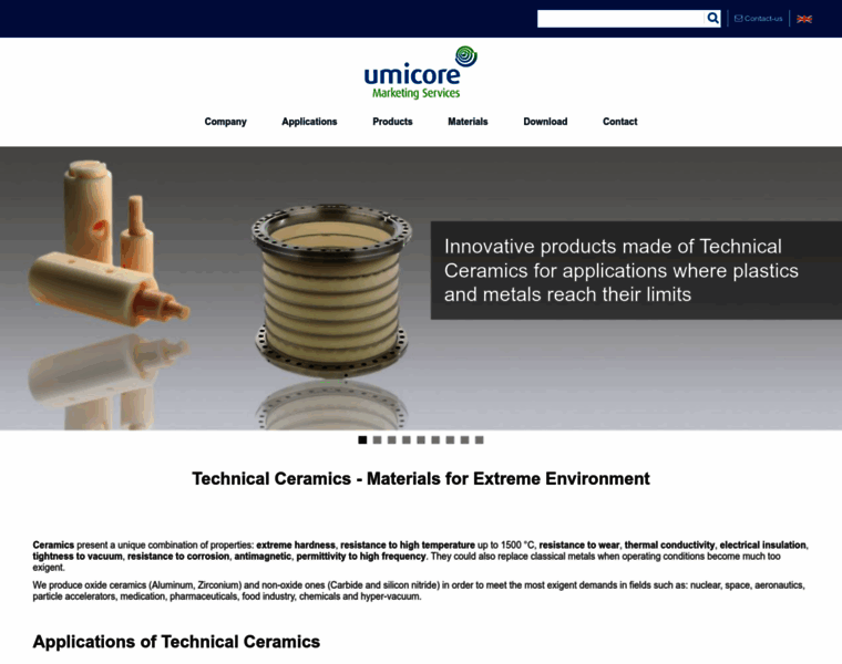Umicore-ceramics.com thumbnail