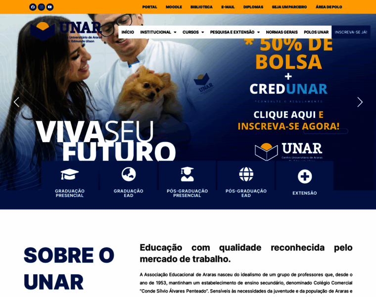Unar.edu.br thumbnail