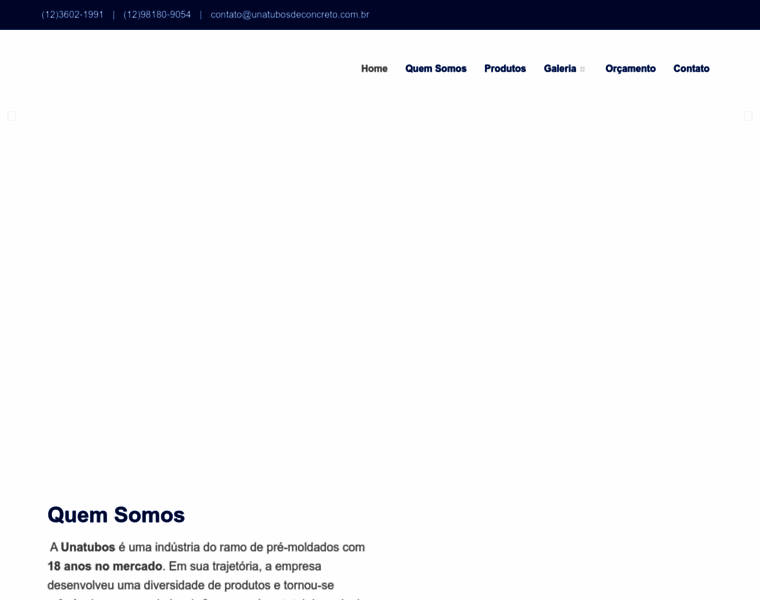 Unatubosdeconcreto.com.br thumbnail