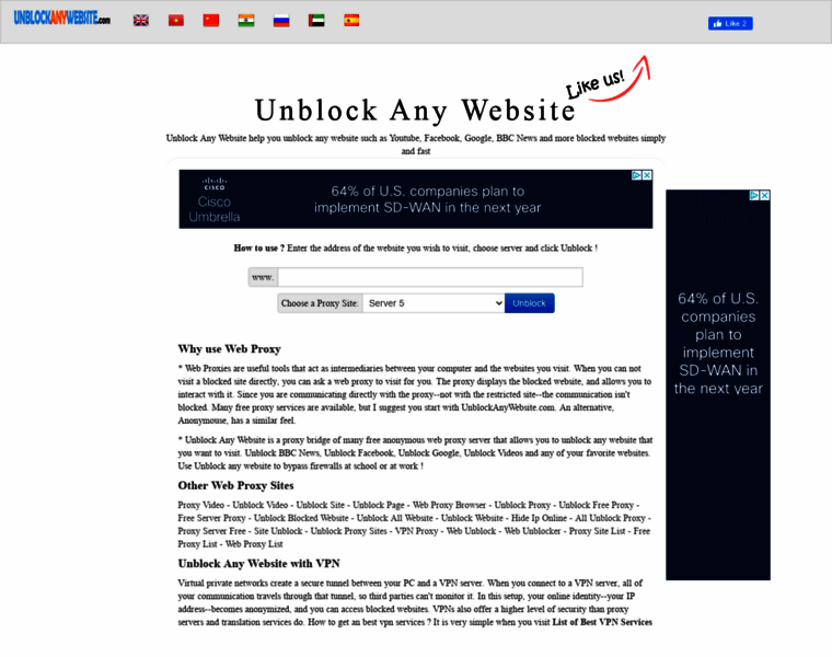 Unblockanywebsite.com thumbnail