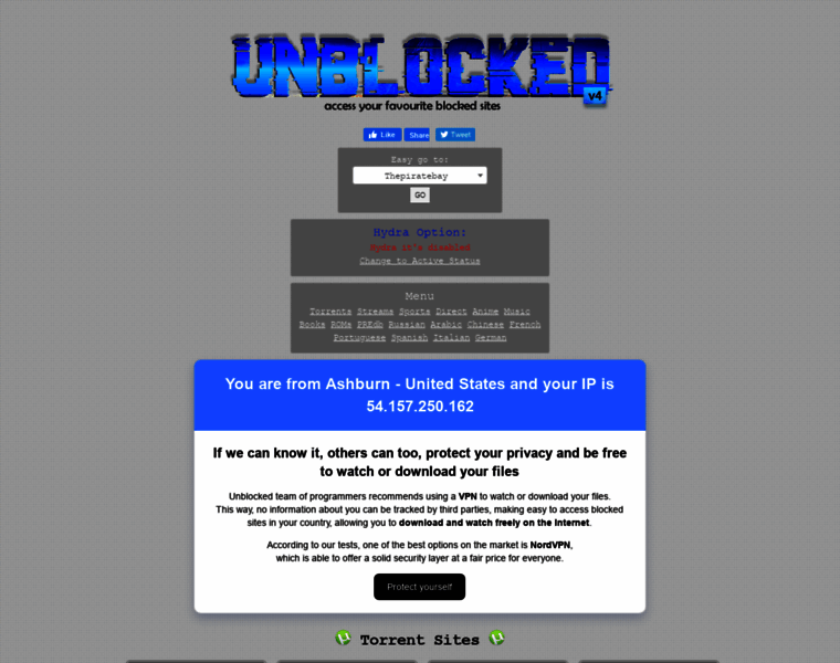 Unblockedsite.info thumbnail