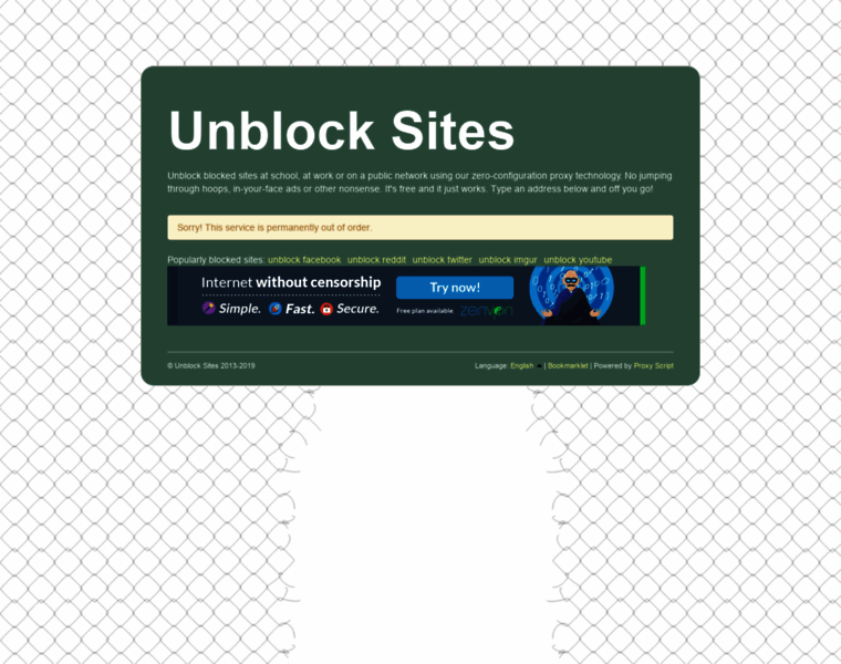 Unblocksites.co thumbnail