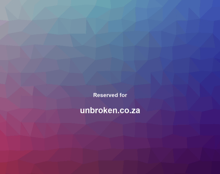 Unbroken.co.za thumbnail