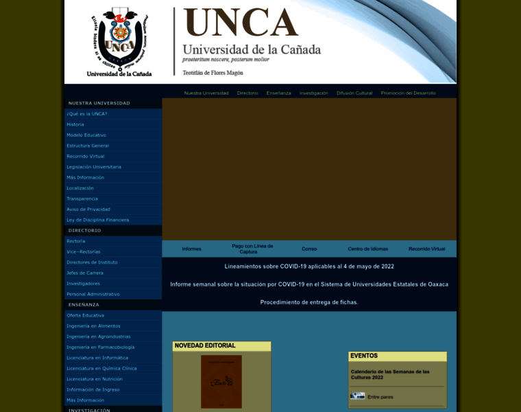 Unca.edu.mx thumbnail