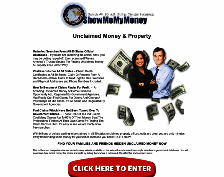 Unclaimed-money.com thumbnail