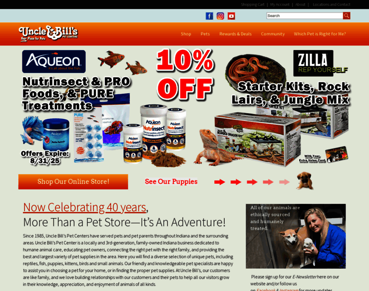 Unclebills.com thumbnail