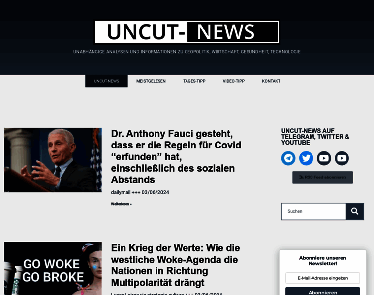 Uncut-news.ch thumbnail