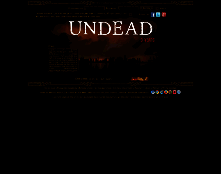 Undead-rpg.org thumbnail