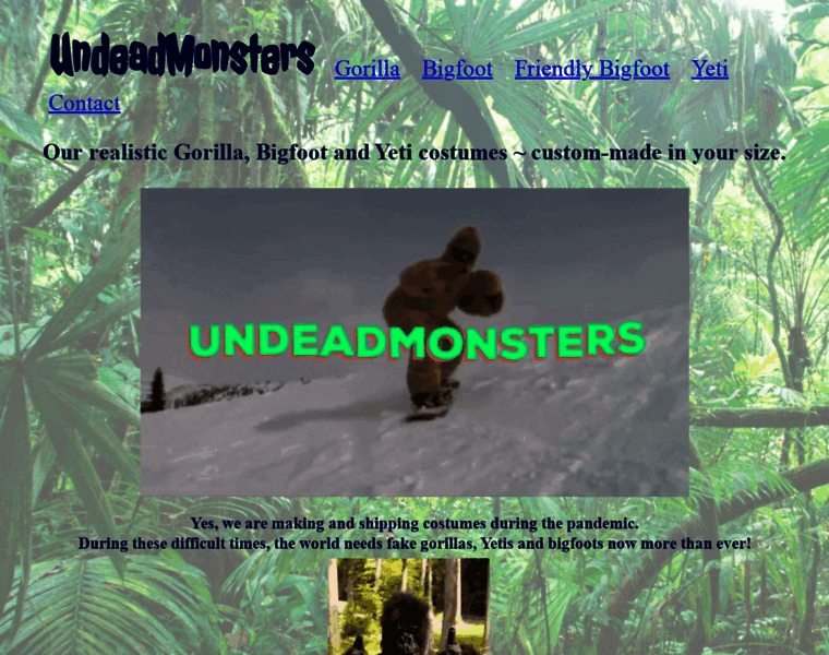 Undeadmonsters.com thumbnail