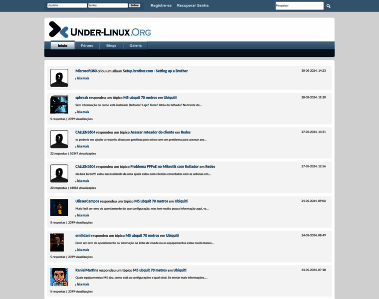 Under-linux.org thumbnail