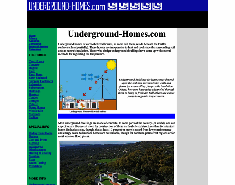 Underground-homes.com thumbnail