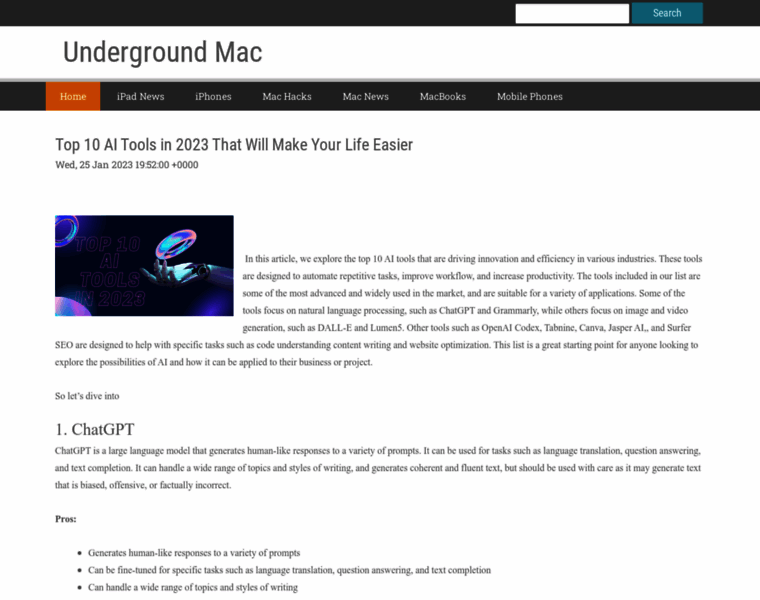 Undergroundmac.com thumbnail