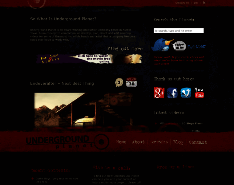 Undergroundplanet.com thumbnail