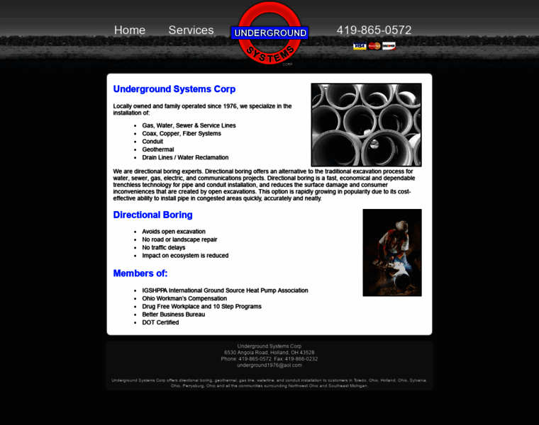 Undergroundsystemscorp.com thumbnail