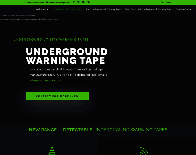 Undergroundwarningtape.co.uk thumbnail