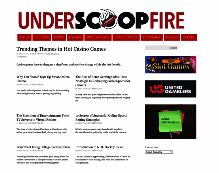 Underscoopfire.com thumbnail